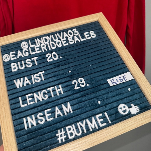 EUC Tommy Hilfiger Red Heart Ivy V-Neck Sweater Size XL - Picture 7 of 7